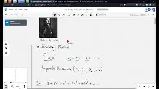 DM Spring 2023 - Lecture 12 - Generating Functions - 18.05.2023