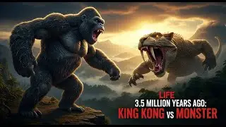 What if: Life 3.5 Million Years Ago: King Kong vs Monster?