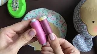 Продолжаем делать голову Тильды Русалки | Tilda Sweet Mermaid Kit #5