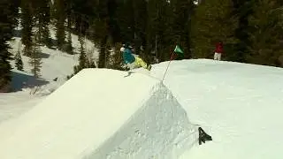 Frontside 1080 Double Cork Snowboarding