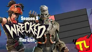 C5S3 WRECKED battle pass tier list | Loxyy