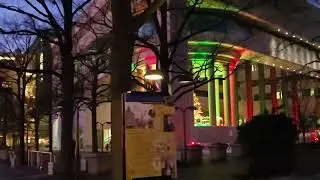 The Canadian Embassy at Christmastime in Washington, DC