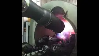 Roasted pepper and eggplant roasting Machine 🔥🌶🥫🍆♨️ #roastedredpepper#roastedeggplant