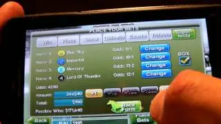 Virtual Horse Racing 3D for Android - Video Review