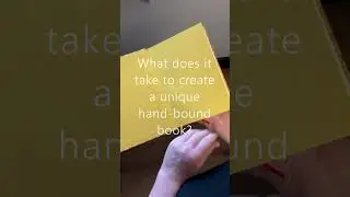 How to create a unique hand-bound book
