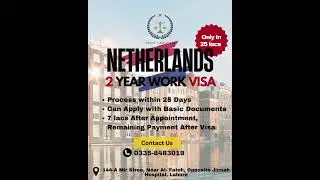 🇳🇱 Netherlands 2-Year Work Visa &mdash; Fast & Easy Process! ✅ Proces in short time #visa#netherlandsvisa