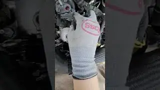 2019 GMC Duramax l5p A/C compressor replacement.