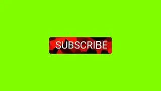 Green Screen Subscribe Button | No Copyright