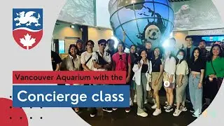 Concierge Class in the Vancouver Aquarium!!