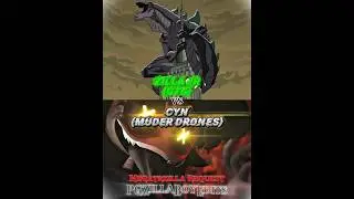 Zilla Jr (GTS) Vs CYN (MD) #godzillatheseries #murderdrones