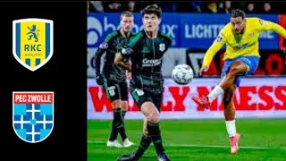 Amazing OFFSIDE Goal! RKC Waalwijk - Pec Zwolle (Eredivisie)