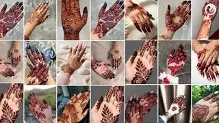 New mehndi design full hand 2026 simple stylish back side design photo beautiful unique designs 
