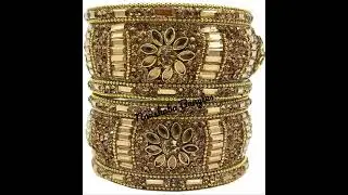 🌟Golden Brass bangle set #shorts #youtubeshorts #bangles