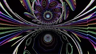360 VR Kaleidoscope Tunnel  (Chroma Road)