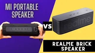 Mi portable speaker VS Realme Brick Bluetooth Speaker | Best Bluetooth Speaker 🔥🔥#RealmeBrickSpeaker