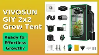 REVIEW (2025): VIVOSUN GIY 2x2 Grow Tent. Features.