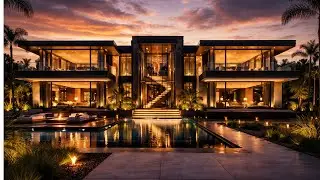 Luxury House at Night ✨ | Cinematic Lighting & Design