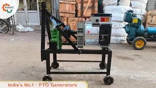 20 KVA 3 Phase gearbox type Tractor PTO Alternator(Topland).Bharat Enterprises.