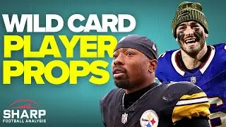 Sharpest NFL Player Props for Wild Card Weekend