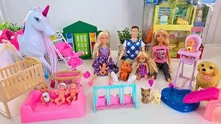 Big Barbie Family Toy Unboxing & Relaxing ASMR Sounds | Satisfying Doll Collection