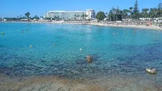 Walk to Ayia Napa Harbour featuring Katsarka, Loukkos Tou Mandi, Pantachou and Vathia Gonia Beaches