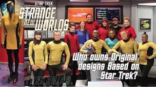 STAR TREK Strange New Worlds- New Uniform Designs Vs old Axanar Uniform Designs- Huge similarities.