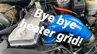 CUMMINS GRID HEATER DELETE *install**