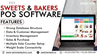 Sweets & Bakery Point of Sale Billing Software - Inventory & Accounts POS System