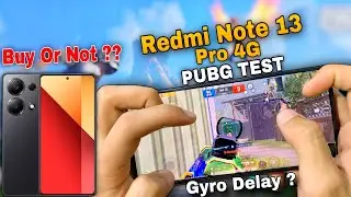 Redmi Note 13 Pro 4G Pubg HotDrop Test !!🔥🥵 | Graphics Test | Battery Test | Gyro & Fps Test