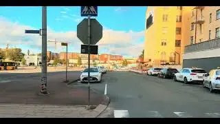 🌍 Turku City Walk & F&Ouml;LI Bus Ride | Scenic Window View Near Keskusta Centrum | 4K Finland