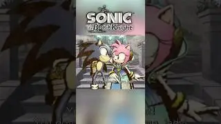 Sonic Meets Lady of The Lake (Amy Rose) || Sonic And The Black Knight #sonamy #sonic #amyrose