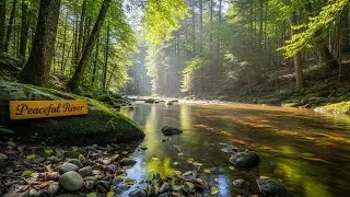 Gentle River Ambience for Insomnia Relief and Peaceful Restful Deep Sleep | 24/7