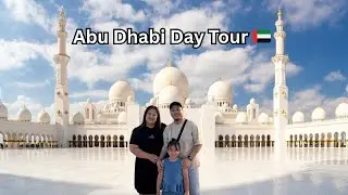 Abu Dhabi Day Tour 🇦🇪 | Grand Mosque, Dates Market, Heritage Village and Photo Ops!