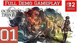 OCTOPATH TRAVELER 0 [Switch 2] | Full Prologue Demo English Gameplay Walkthrough | No Commentary