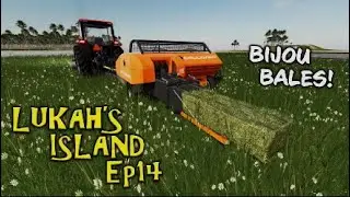 LUKAH&rsquo;S ISLAND Ep14 / BIJOU BALES! / Farming Simulator 19 PS5 Let&rsquo;s Play FS19.