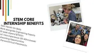 STEM Core Internship Overview 2025