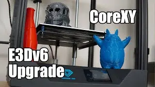 Upgraded Two Trees Sapphire Pro 3d Printer With E3Dv6 Hotend