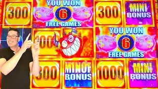 The WINS are SO HOT on Devil's Lock!! 😈 💰 🎉