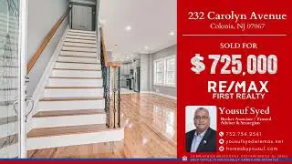 JUST SOLD VID |  232 CAROLYN AVE., COLONIA | REAL ESTATE