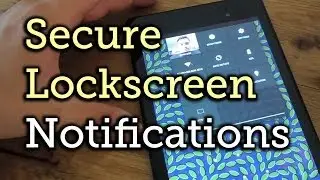 Access Notification & Quick Settings Pull-Downs from a Secured Lock Screen - Nexus 7 [How-To]