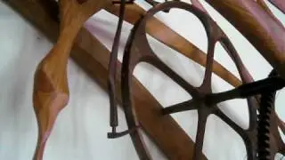 Timeshapes Wooden Clock