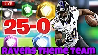Ravens Theme Team 25-0 MUT CHAMPS Grind!