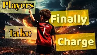 8 year old soccer players take over coaches responsibility to lead