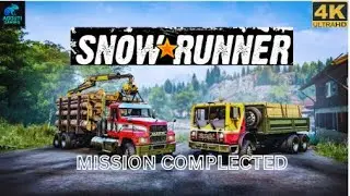 Power line Down | Extreme Off-Road Rescue! ⚡🚜❄️ #snowrunner #trucksimulator #pcgaming #ps5