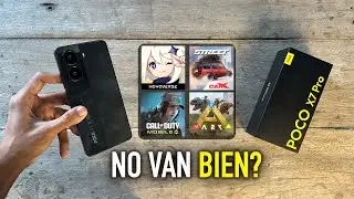⚠️ El Poco X7 Pro NO PUEDE con Genshin Impact, CarX Street, Call of Duty y ARK? ¡Prueba de GAMING!
