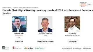 New Zealand Banking Innovation Summit 2021 - Digital Banking Panel