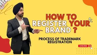 How To Register Your Brand? Process of Trademark Registration #9878067337