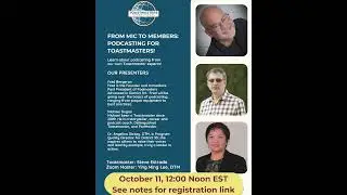 Podmasters Poster Special Meeting