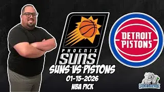 Phoenix Suns vs Detroit Pistons 1/15/26 NBA Free Picks & Prediction | NBA Betting Tips