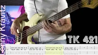 LENNY KRAVITZ - TK421 - BASS COVER & TAB